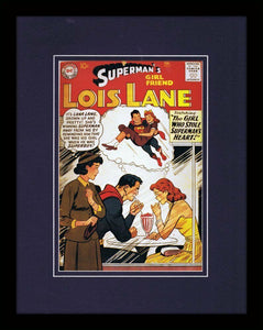 Lois Lane #7 DC Framed 11x14 Repro Cover Display Superman's Girlfriend