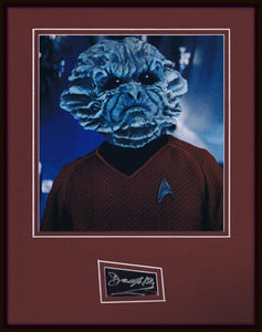 Deep Roy Signed Framed 11x14 Photo Display Star Trek 