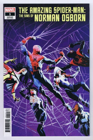 Amazing Spider-Man Sins Of Norman Osborn #1 2020 Marvel Comics Rojas Variant