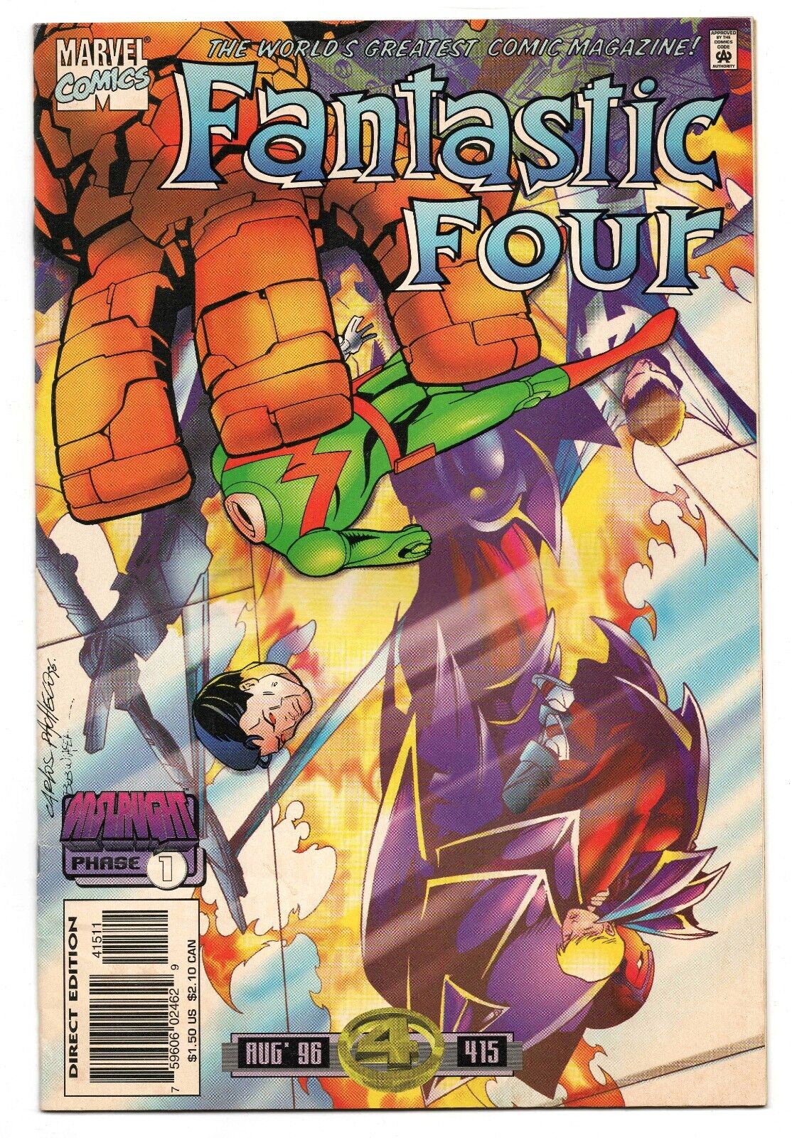 Fantastic Four #415 VINTAGE 1996 Marvel Comics