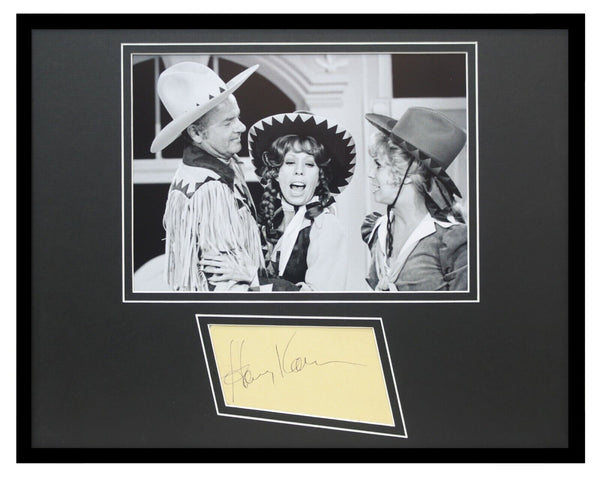 Harvey Korman Signed Framed 11x14 Photo Display JSA w/ Carol Burnett