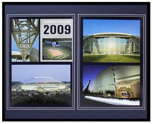 Dallas Cowboys Stadium Opens 2009 Framed 16x20 Photo Display Jerryworld