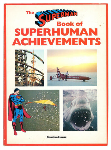 Superman Book of Superhuman Achievements TPB Vintage 1981 DC Random House