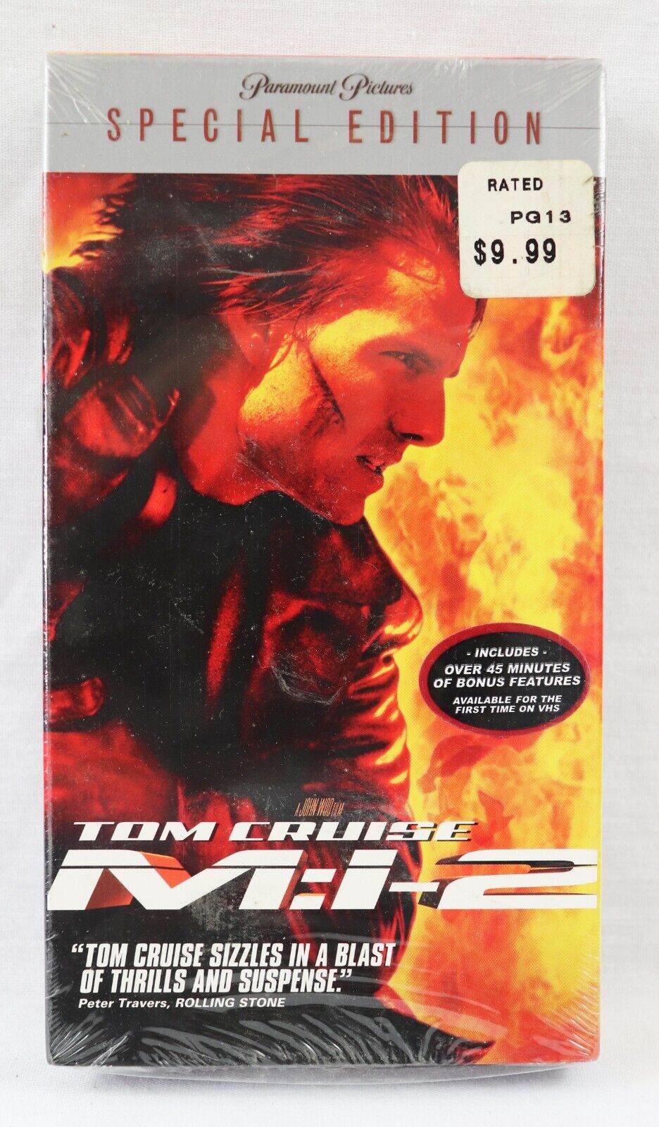 Mission Impossible 2 VINTAGE SEALED VHS Cassette Tom Cruise Special Edition