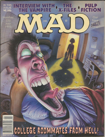 ORIGINAL Vintage May 1995 Mad Magazine #335 X Files Pulp Fiction