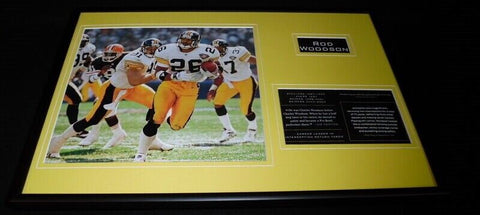 Rod Woodson Framed 12x18 Photo Display Steelers