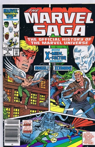 Marvel Saga #5 ORIGINAL Vintage 1989 X Men Origins