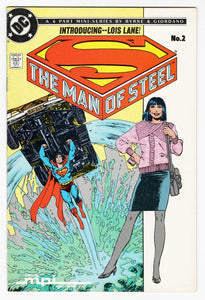 Man of Steel #2 VINTAGE 1986 DC Comics Lois Lane Superman