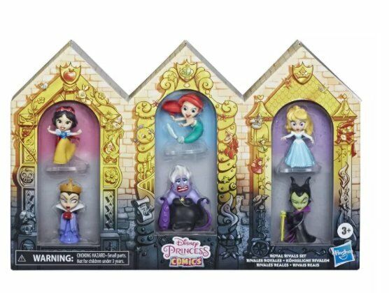 NEW SEALED 2020 Disney Princess Comic Royal Rivals Figure Set Target Exclusive