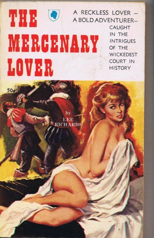 ORIGINAL Vintage 1960 Mercenary Lover Paperback Book GGA Lee Richards