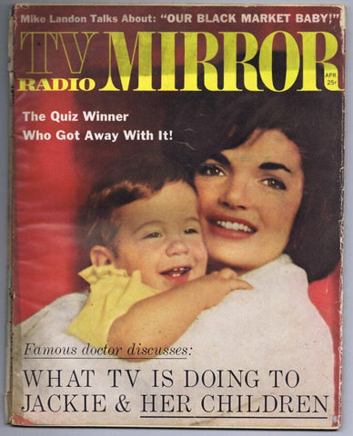 ORIGINAL Vintage April 1962 TV Radio Mirror Magazine Jackie Kennedy 