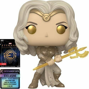 NEW SEALED 2021 Funko Pop Figure Eternals Thena w/ card EE Exclusive