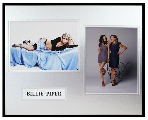 Billie Piper Signed Framed 16x20 Photo Set Diary of a Call Girl