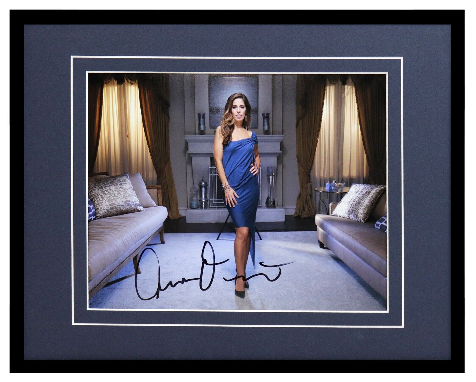 Ana Ortiz Signed Framed 11x14 Photo Display AW Ugly Betty