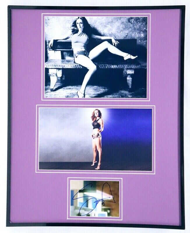 Sasha Alexander Signed Framed 16x20 Lingerie Photo Set Rizzoli & Isles B