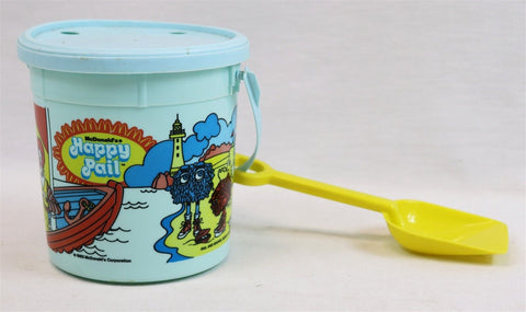 VINTAGE 1984 McDonald's Happy Pail Beach Bucket 84 Olympics