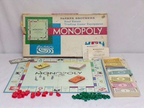 ORIGINAL Vintage 1978 Parker Brothers Monopoly Board Game