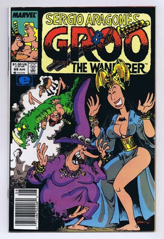 Groo the Wanderer #68 ORIGINAL Vintage 1990 Marvel Comics GGA