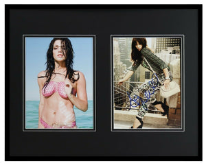 Ashley Greene Signed Framed 16x20 Bodypaint Photo Set Twilight 