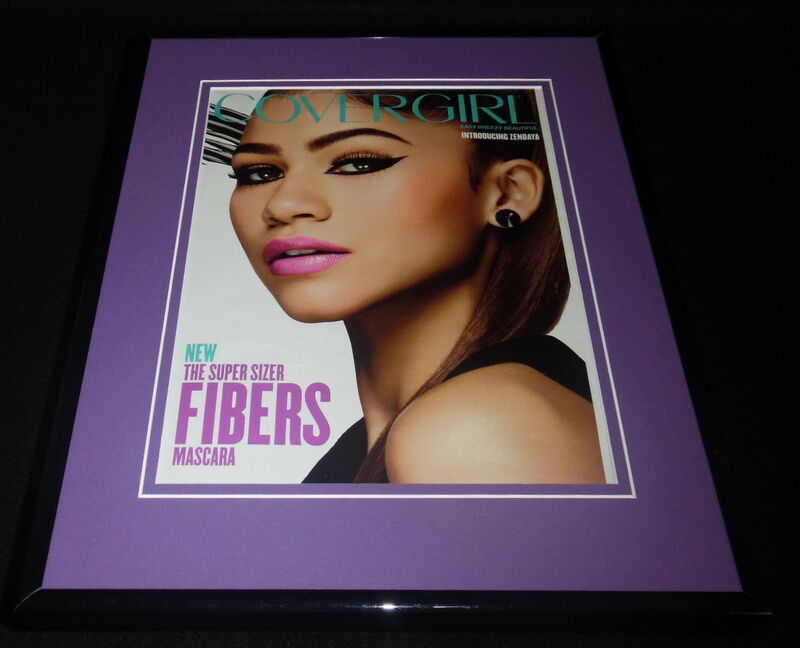 Zendaya 2016 Cover Girl 11x14 Framed ORIGINAL Advertisement B