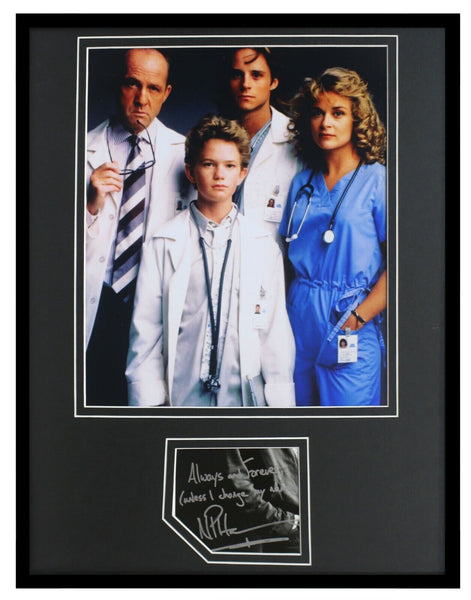 Neil Patrick Harris Signed Framed 11x14 Photo Display Doogie Howser MD w/ cast