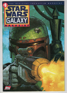 Topps Star Wars Galaxy Magazine #6 VINTAGE 1996 Boba Fett