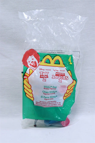 VINTAGE SEALED 1999 McDonald's Toy Story 2 Slinky Dog Figure