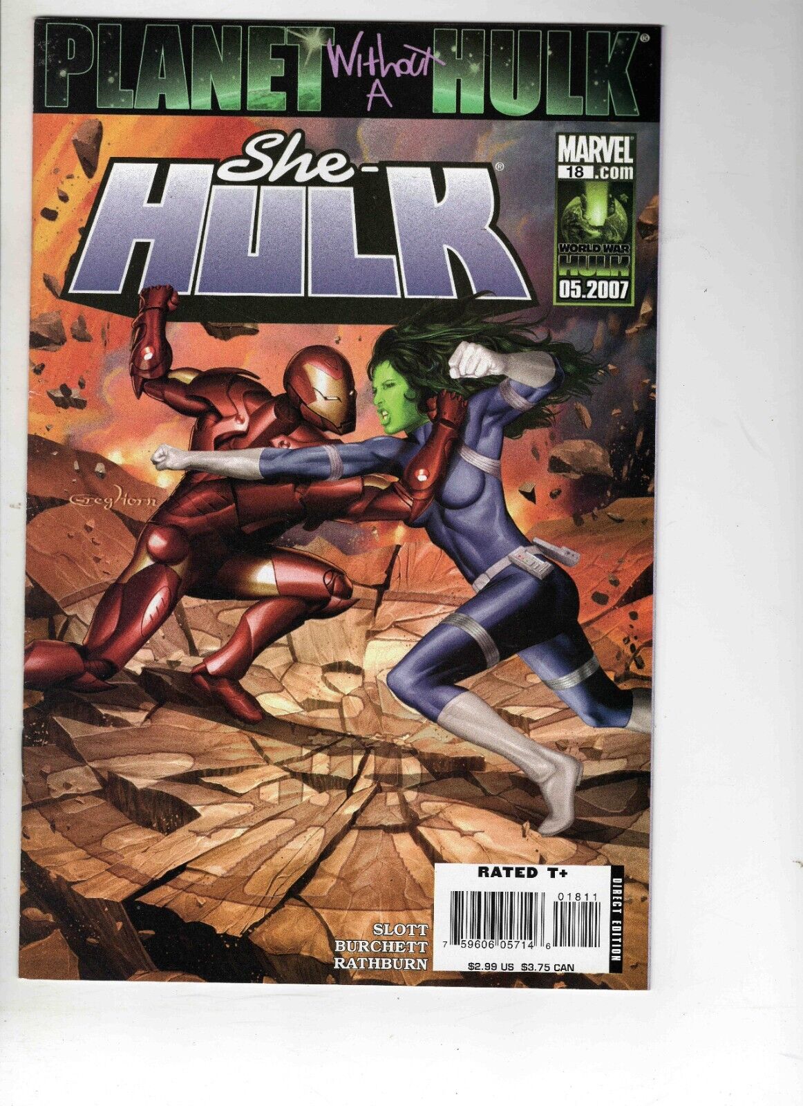 She Hulk #18 2007 Marvel Comics