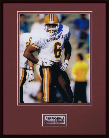 Darren Woodson Signed Framed 11x14 Photo Display Cowboys Arizona State