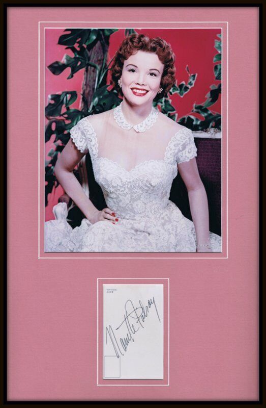 Nanette Fabray Signed Framed 11x17 Photo Display JSA