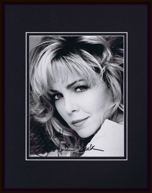 Lisa Hartman Black Signed Framed 11x14 Photo Display Knots Landing