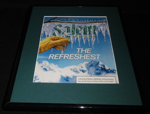 1987 Salem Cigarettes Framed 11x14 ORIGINAL Vintage Advertisement