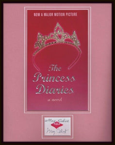 Meg Cabot Signed Framed 11x14 Photo Display JSA Princess Diaries