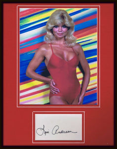 Loni Anderson Signed Framed 11x14 Photo Display WKRP in Cincinnati