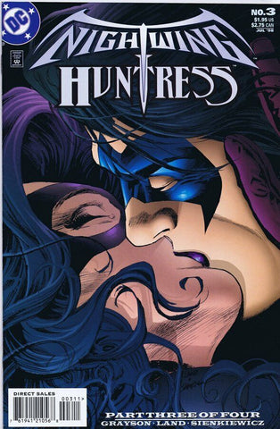 Nightwing and Huntress #3 ORIGINAL Vintage 1998 DC Comics GGA 