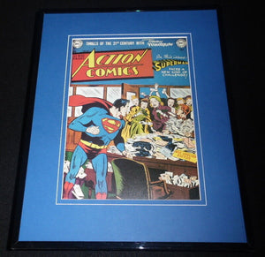 Action Comics #147 Framed 11x14 Repro Cover Display Superman