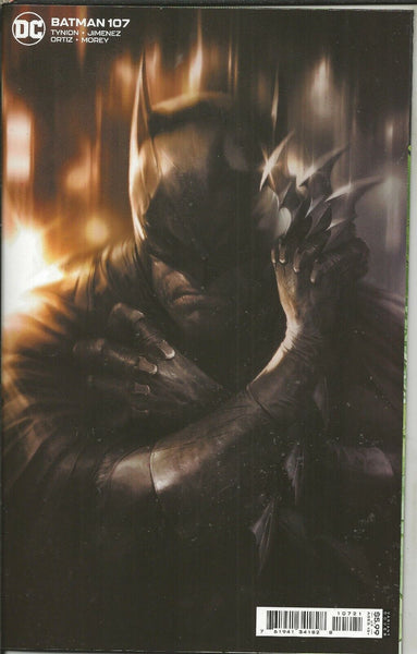 Batman #107 2021 DC Comics Francesco Mattina Cardstock Variant