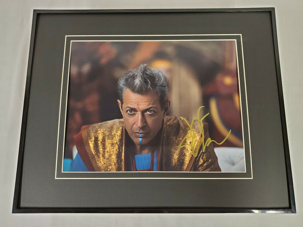 Jeff Goldblum Signed Framed 16x20 Photo Display AW Thor Ragnarok