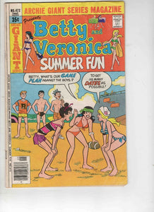 Archie Giant Series #472 1978 Archie Comics GGA Betty Veronica