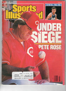 Apr 3 1989 Sports Illustrated Magazine Pete Rose Reds