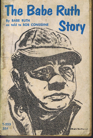 VINTAGE 1961 Babe Ruth Story Paperback Book  