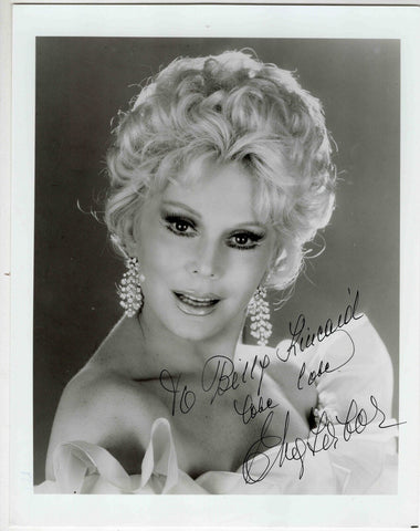 Eva Gabor Signed 8x10 Photo JSA Green Acres H