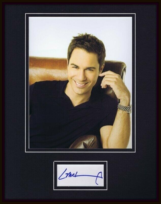 Eric McCormack Signed Framed 11x14 Photo Display Will & Grace