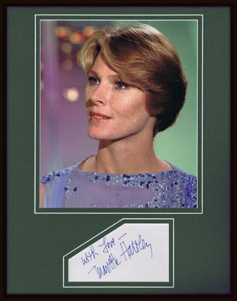 Mariette Hartley Signed Framed 11x14 Photo Display JSA