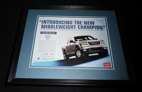 2004 GMC Canyon Framed 11x14 ORIGINAL Vintage Advertisement