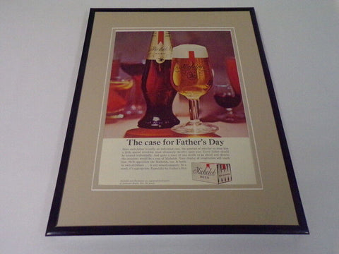 1964 Michelob Beer Father's Day Framed 11x14 ORIGINAL Vintage Advertisement 