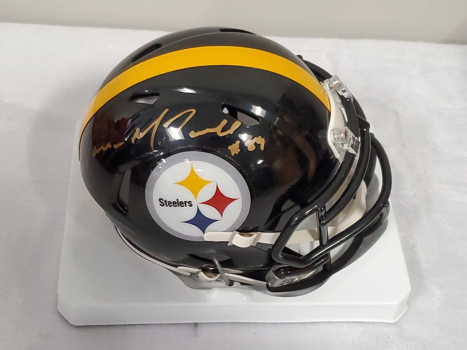 Vance McDonald Signed Pittsburgh Steelers Mini Helmet