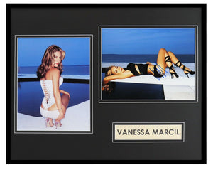 Vanessa Marcil Signed Framed 16x20 Lingerie Heels Photo Display AW Las Vegas