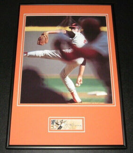 Jim Palmer Signed Framed 12x18 Photo Display Orioles