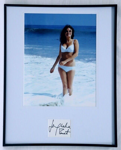 Jacqueline Bisset Signed Framed 16x20 Bikini Photo Display JSA The Deep